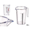 CARAFE MESUREUSE TRANSP 800ML-4UND. MESU