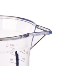 TRANSPARENT METER JAR 800ML