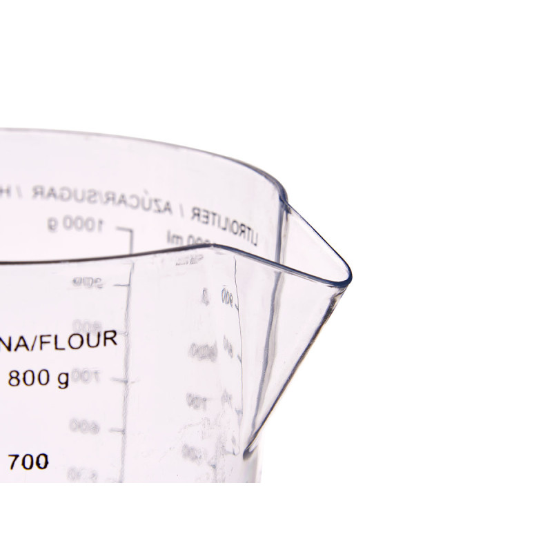 CARAFFA MISURATRICE TRASP 1L