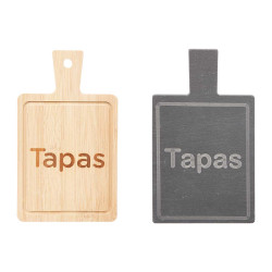 TAGLIERE QUADRATA BAMBU E LAVAGNA DEC CO