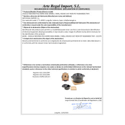 CASSEROLE ROND PET. FER AC/BAN BAMBOO