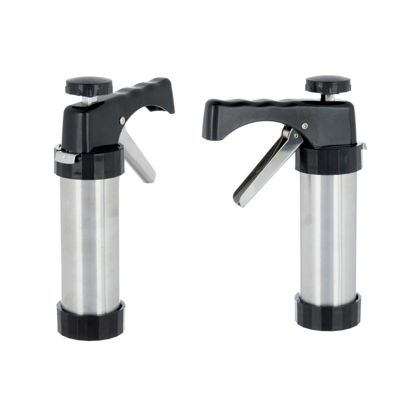 PASTRY GUN STEEL 16 PCS