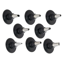 PASTRY GUN STEEL 16 PCS