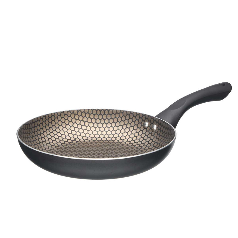 NON-STICK INDUCTION FRYING HONEYCOMB PANEL 22 CM