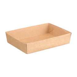 SET 10 PLATEAUX DE SERVICE KRAFT GRAND