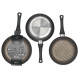 NON-STICK INDUCTION FRYING HONEYCOMB PANEL 22 CM