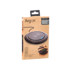 CARICATORE WIRELESS ROTONDO NERO