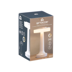 LAMPARA SOBREMESA TOQUE BLANCO