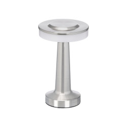 LAMPE SPACE TABLE TACTILE GRIS