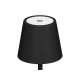 LAMPE TABLE LED MÉTAL USB NOIRE MIDNIGHT