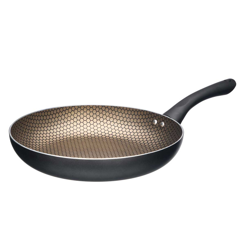NON-STICK INDUCTION FRYING HONEYCOMB PANEL 28 CM