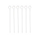SET 6 BASTONI SPIEDINI METALLO 25CM