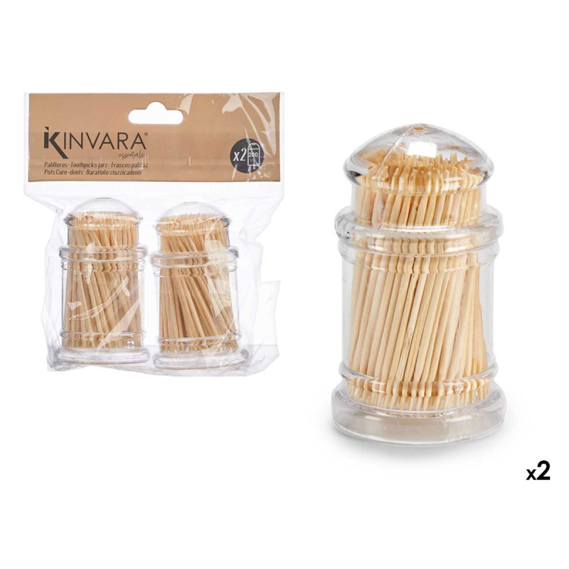 METACRILATE SET 2 TOOTHPICK HOLD 200UNX2