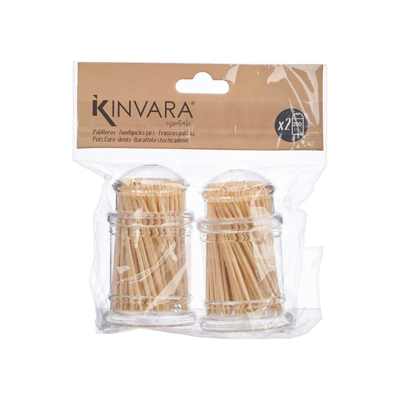 METACRILATE SET 2 TOOTHPICK HOLD 150UNX2