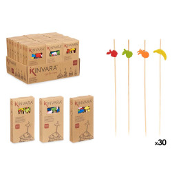 SET 30 BROCHETAS COMIDA SURT 3 MOD