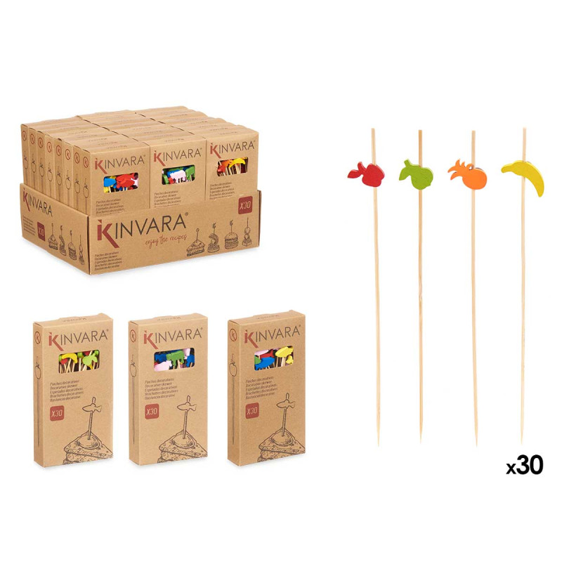 SET 30 SKEWER DEC FOODS MIX 3 MOD