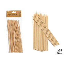 SET 85 PINCHOS BAMBU 20CM