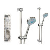 SUPPORTO DOCCIA GRANDE TUBO 2 M BASE GRIGIO