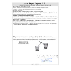 SUPORTE APERITIVO REDONDO PRETO COM ASA