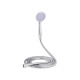 SHOWER HEAD AND HOSE 2M W/REG GREY BASE