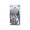 SHOWER HEAD AND HOSE 2M W/REG GREY BASE