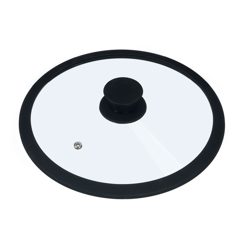 GLASS SILICONE LID 20CM DIAM