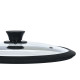 TAMPA DE SILICONE DE VIDRO COM 20 CM DE DIÂMETRO