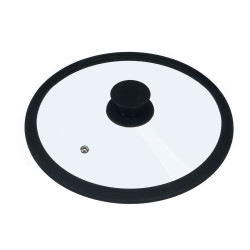 COUVERCLE EN VERRE SILICONE 22CM DIAM