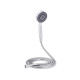 SHOWER HEAD AND HOSE 2M W/REG GREY BASE