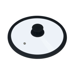 COUVERCLE EN VERRE SILICONE 24CM DIAM