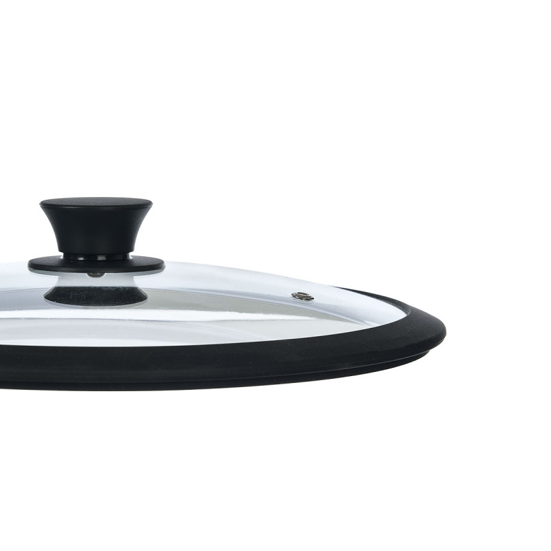 COPERCHIO IN VETRO E SILICONE DIAM. 26 CM