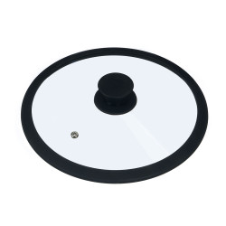 COUVERCLE EN VERRE SILICONE 28CM DIAM