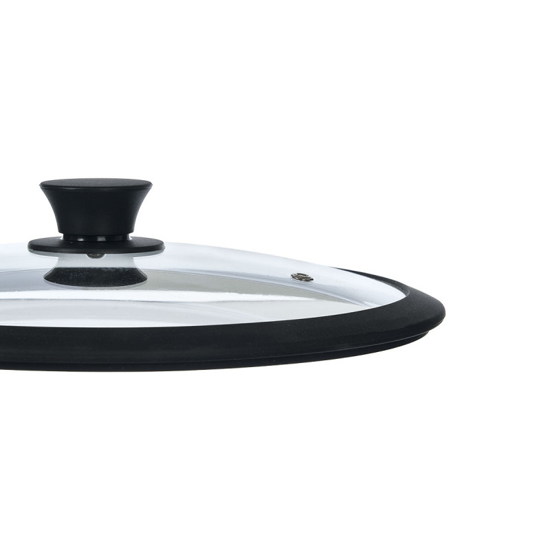 TAPA CRISTAL SILICONA 28CM DIAM