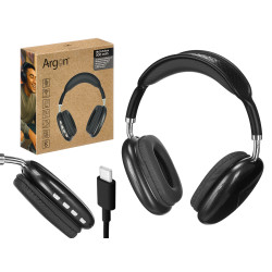 CUFFIE BLUETOOTH OVALI NERE