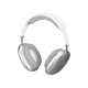CASQUE BLUETOOTH OVALE ARGENTE
