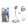 SHOWER HEAD AND HOSE 2M W/REG GREY BASE