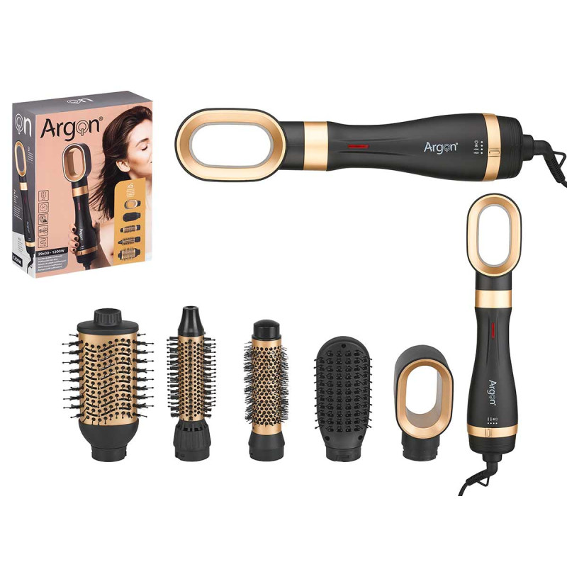 SÈCHE-CHEVEUX MULTIFONCTION 5 TÊTES 1200W