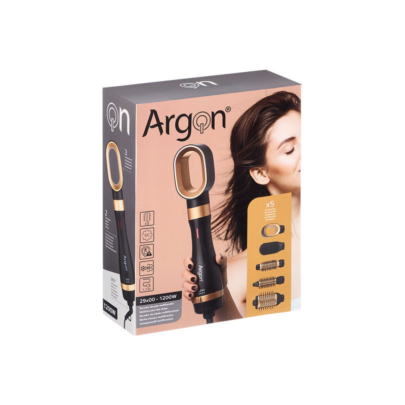 SÈCHE-CHEVEUX MULTIFONCTION 5 TÊTES 1200W