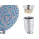 SHOWER HEAD AND HOSE 2M W/REG GREY BASE