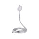 SHOWER HEAD AND HOSE 2M W/REG GREY BASE