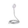 SHOWER HEAD AND HOSE 2M W/REG GREY BASE