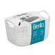 SET DA BAGNO 3 PEZZI BIANCO 