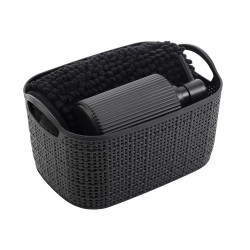 SET 3PZS BAÑO NEGRO