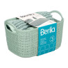 CONJUNTO DE CASA DE BANHO 3PCS VERDE 