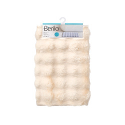 BEIGE 40X60CM CARPET PILE EMBOSSED