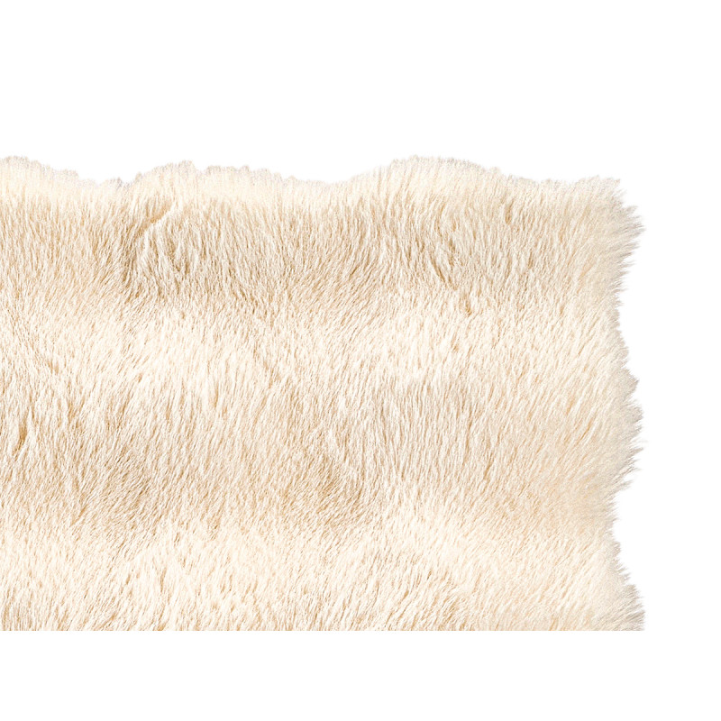 BEIGE 40X60CM CARPET PILE EMBOSSED