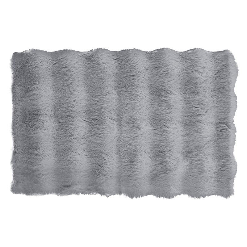 GRAY 40X60CM CARPET PILE EMBOSSED