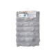 GRIS 40X60CM TAPIS A POILS GAUFRES