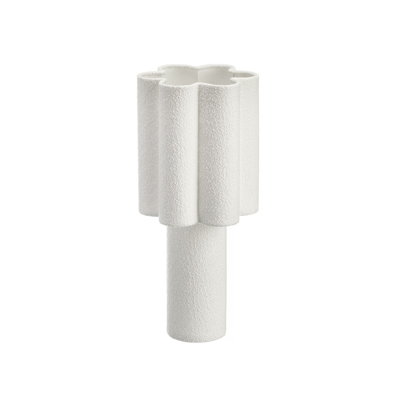 LAMPARA SOBREMESA FLOR 43CM RUGOSO