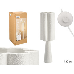 LAMPARA FLOR 130CM RUGOSO